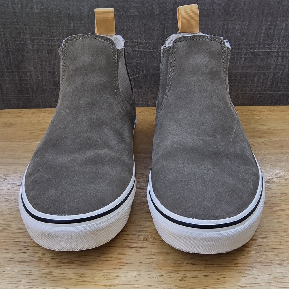 Vans Sage Green Slip-On Mid MTE Boots - Mary Rand Marshmallow - Picture 2 of 8
